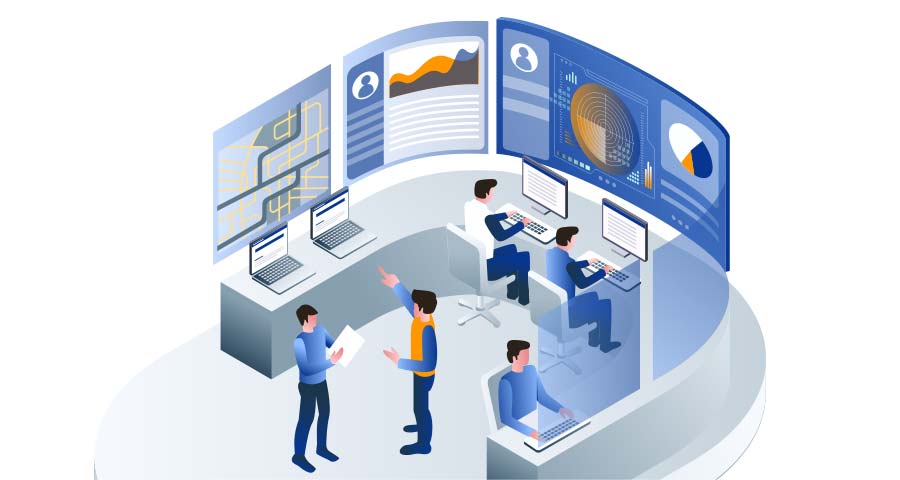 企業總部儀錶板