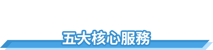 五大核心服務